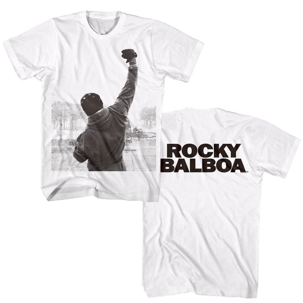 Rocky Balboa Punching the Sky Men s T Shirt Unisex T-Shirt S