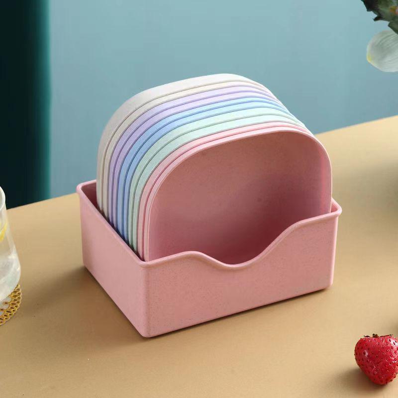 Bone Plate and Dish Set for Home Dining Table