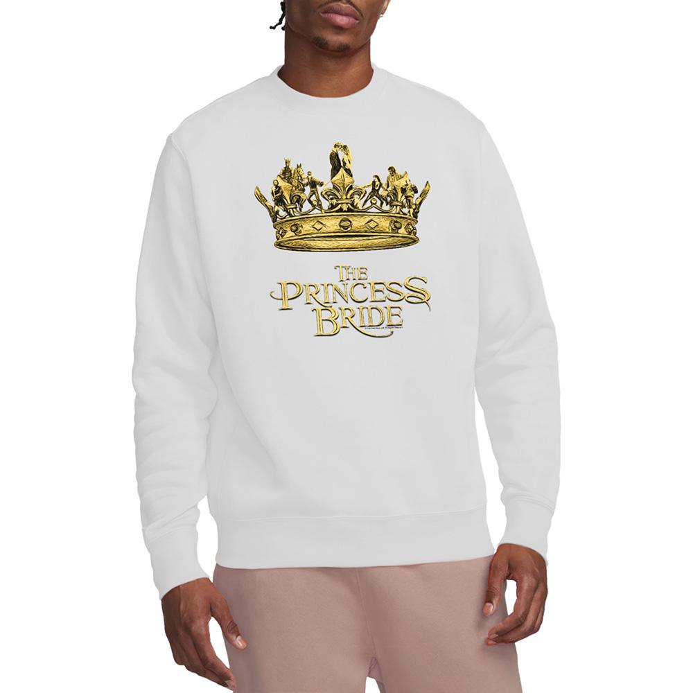 Prinsessan Bruden Unisex Vuxen Krona Sweatshirt