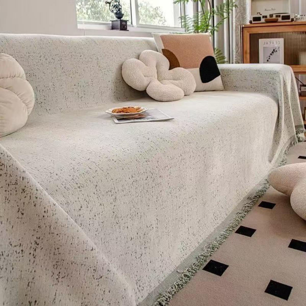 

Чохол на диван, Рушник на диван захист від подряпин котами, Повний чохол для осінньо-зимового сезону, Подушка-ковдра для дивана, Тканина для чохла на диван, Вітальня 180 * 180cm