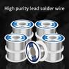 Low Temperature Solders Wire Ideal For Sensitive Components Smooth Flows Characteristics Portable Roll For Workshop Use