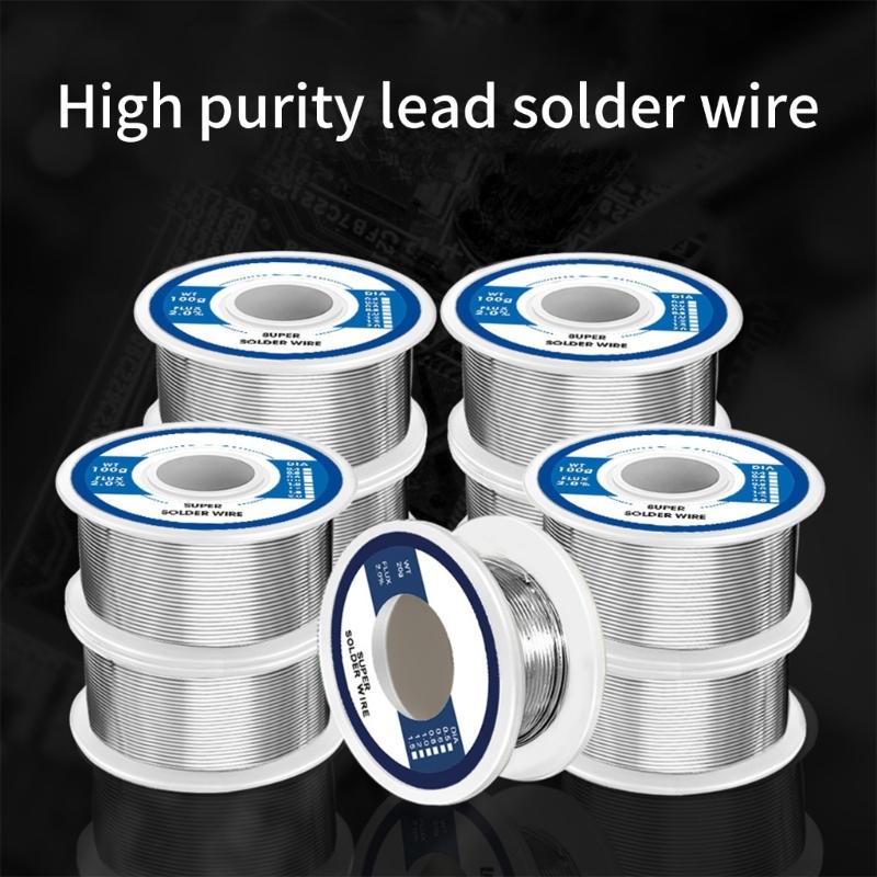 Low Temperature Solders Wire Ideal For Sensitive Components Smooth Flows Characteristics Portable Roll For Workshop Use