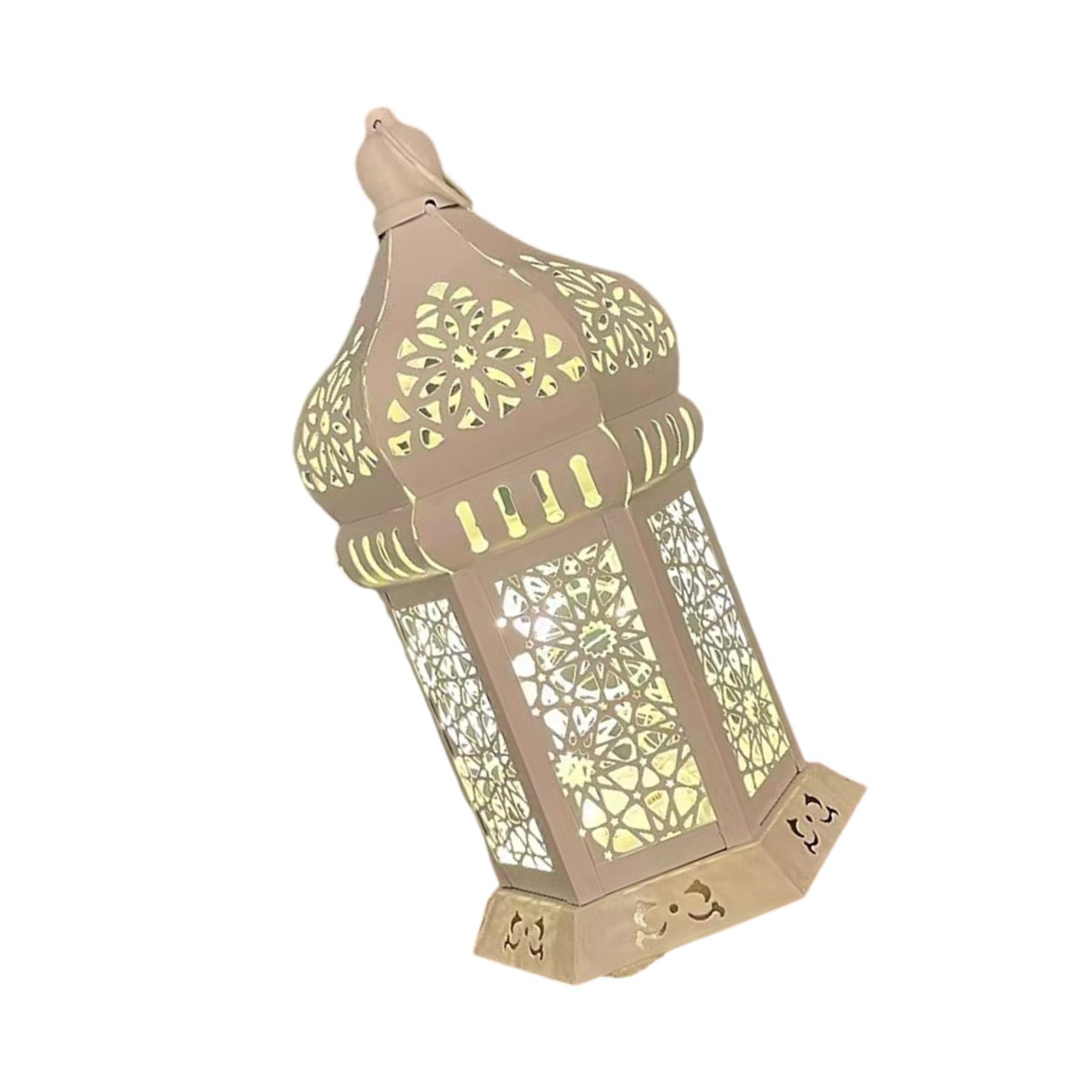 

Iron Lamp Handmade Candle Holder for Religious Family and Exotic Decoration Enthusiasts For Eid Holiday
