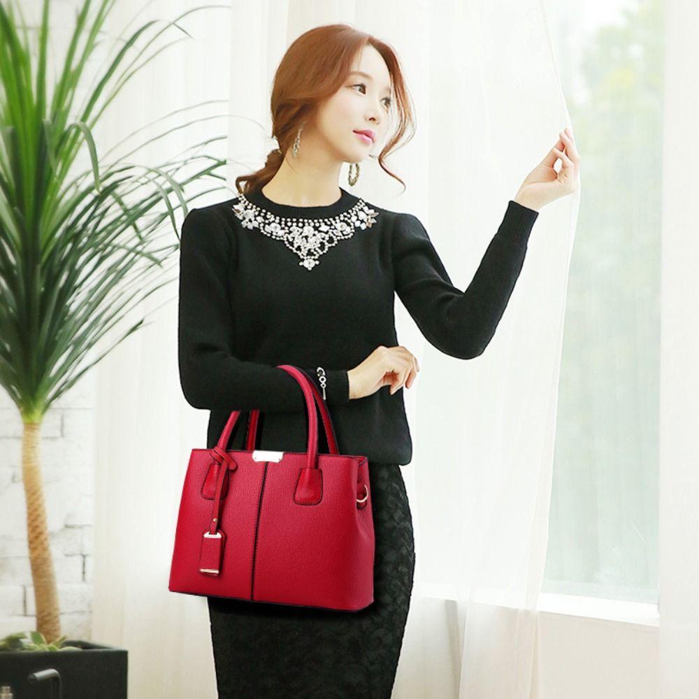 High Quality PU Ladies Hand Bags Elegant Fashion Underarm Bag Large Capacity Casual Versatile Crossbody Messenger Bag Women