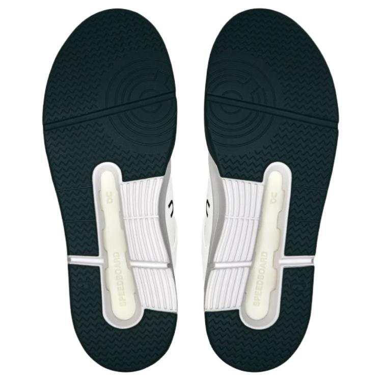 ON The Roger Clubhouse White Evergreen Women Sneakers 3WF10432924