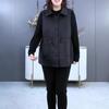 Plus Size Quilted Vest: Autumn & Winter Casual, Slimming Outerwear for Middle-Aged Women