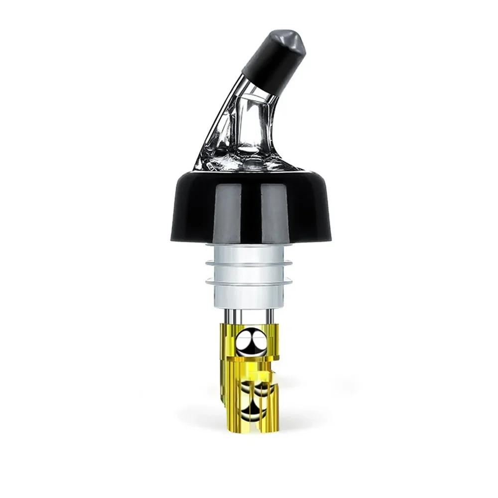 1oz/45ML Portable Quick Shot Spirit Measure Measuring Pourer Drinks Wine Cocktail Dispenser Bar Tools Bottle Spout Stopper Quantitative 45ml жёлтый