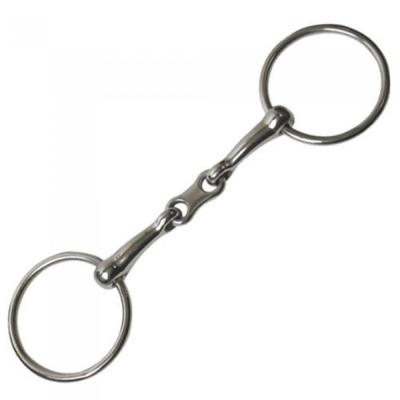 Jp Korsteel Stainless Steel French Link Loose Ring Snaffle Bit