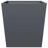 Vidaxl Garden Planter, Anthracite, 50X50X50 Cm, Steel
