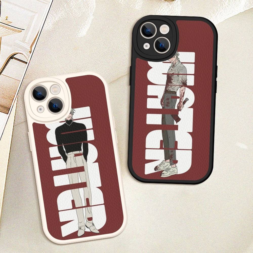 Anime BL L-lows_t-tide-in-t-twiligh_t Phone Case for iPhone 16 15 14 13 Pro Max 11 12 Plus Leather Silicone Cover