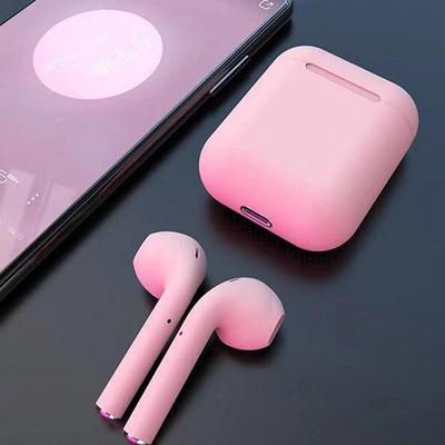 Macaron inPods I12 TWS Bluetooth-Kopfhörer Mini-Kopfhörer Drahtlose Ohrhörer Bluetooth-Headset mit Ladebox Auriculars Fone