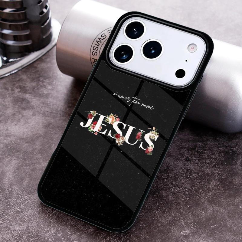 Jesus Christ God bless you soft Phone Case for iPhone 17 16 15 Pro Max Air 14 13 12 11 Plus Shockproof Cover