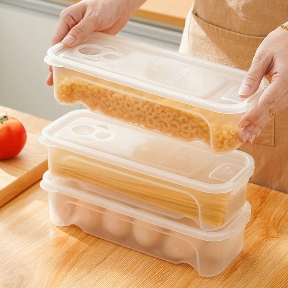 Rectangular Refrigerator Fresh Box Food Preservation Sealed Container  Kitchen Accessories