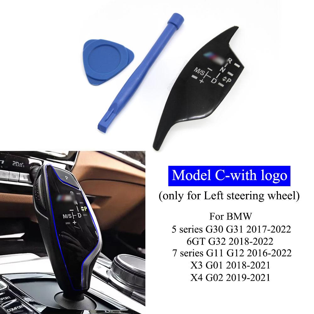 Car Interior Gear Shift Knob Panel Trim Cover Sticker For BMW F20 F30 F31 F10 F11 F01 F02 F25 F26 G30 G31 G32 G11 G12 G01 G02