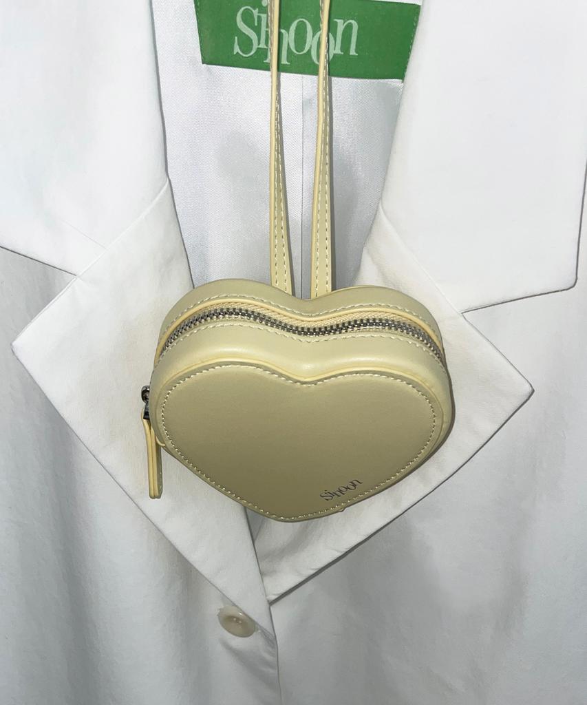 Sinoon Heart Handbag (Butter)