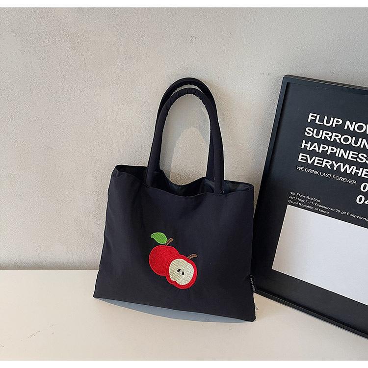 Canvas Bag Lazy Wind Large-capacity Bag Women's Summer New Versatile College Student Tote Bag