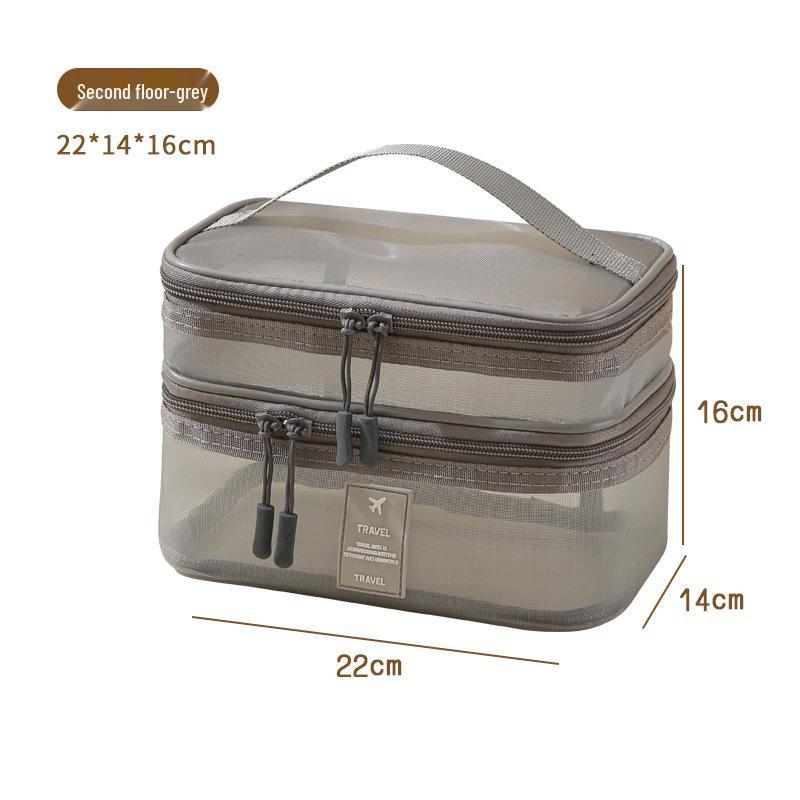 Large Capacity Portable Makeup and Skincare Travel Bag