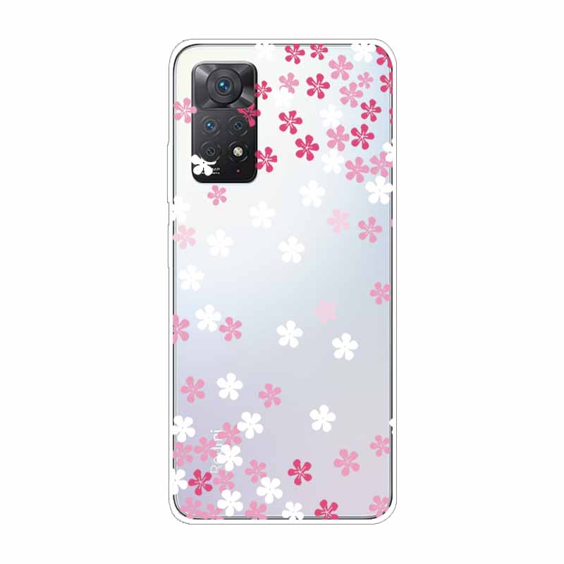For Xiaomi Redmi Note 11 Pro 5G Case Transparent Soft TPU silicon Phone Cover For Xiaomi Redmi Note11 Pro 4G Case Clear Funda
