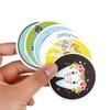 50 100Pcs Cartoon Tooth Shape Stickers Tooth Fairy Paper Sticker Dentist Gift For Kid Children Graffiti Decal Sticker