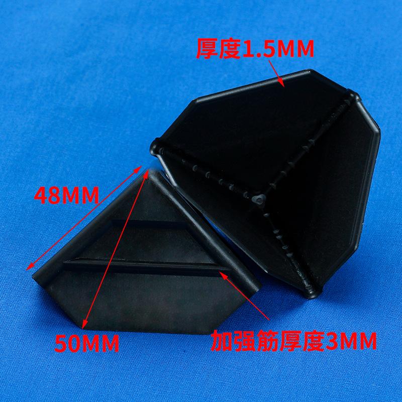 Three-Sided Plastic Furniture Sheet, Moving Packaging, Express Carton Corner Protection, Anti-Collision, Thickening, 50Pcs