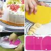 Cake Cream Scraper, Pasty Cutters, Irregular Teeth Edge DIY Smoother, 3PCS/Lot Dough Cake Cutter Slicer Spatula