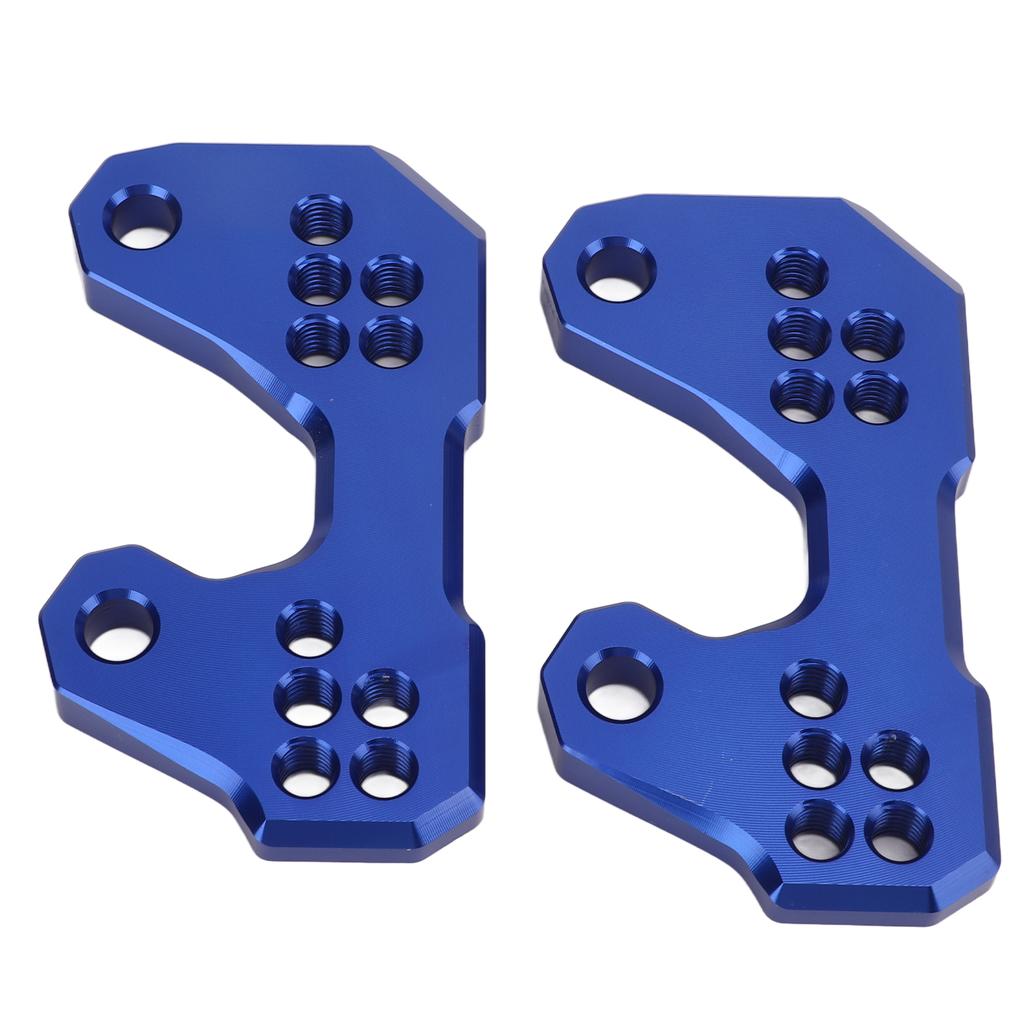 2pcs Passenger Footpad Back Shift Bracket CNC Aluminium Alloy Replacement for YZF R3 MT25 MT03Blue