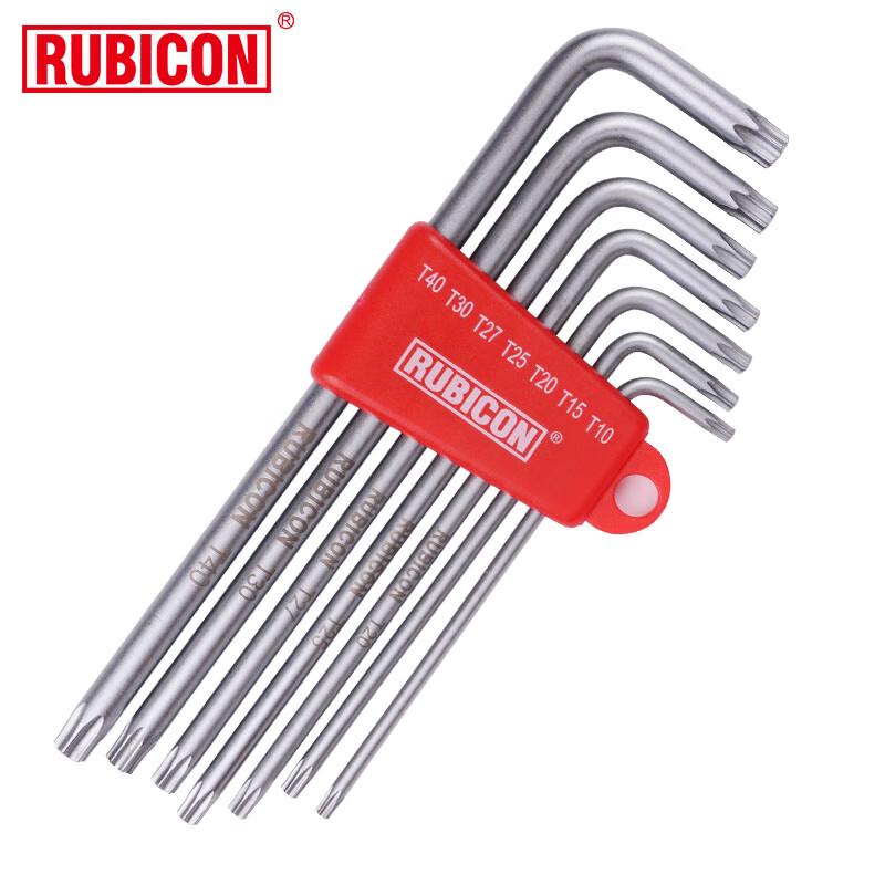 RUBICON RTK-387L Long Torx Wrench Set