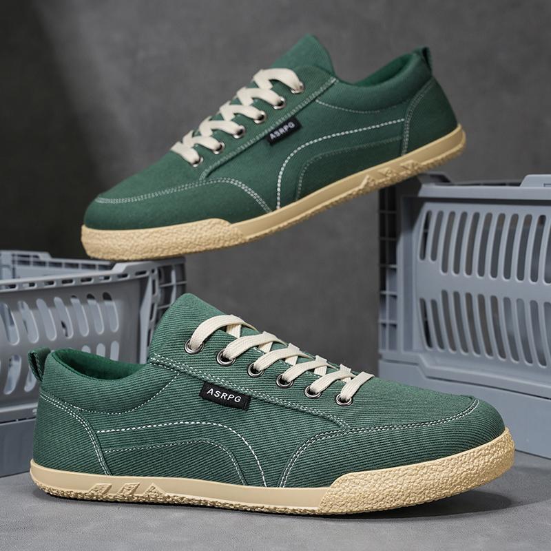 Retro Black Men Casual Shoes Mens Canvas Fashion Flats Brand Driving Sneakers Trendy Original Vulcanized Luxury Male Skate Shoes