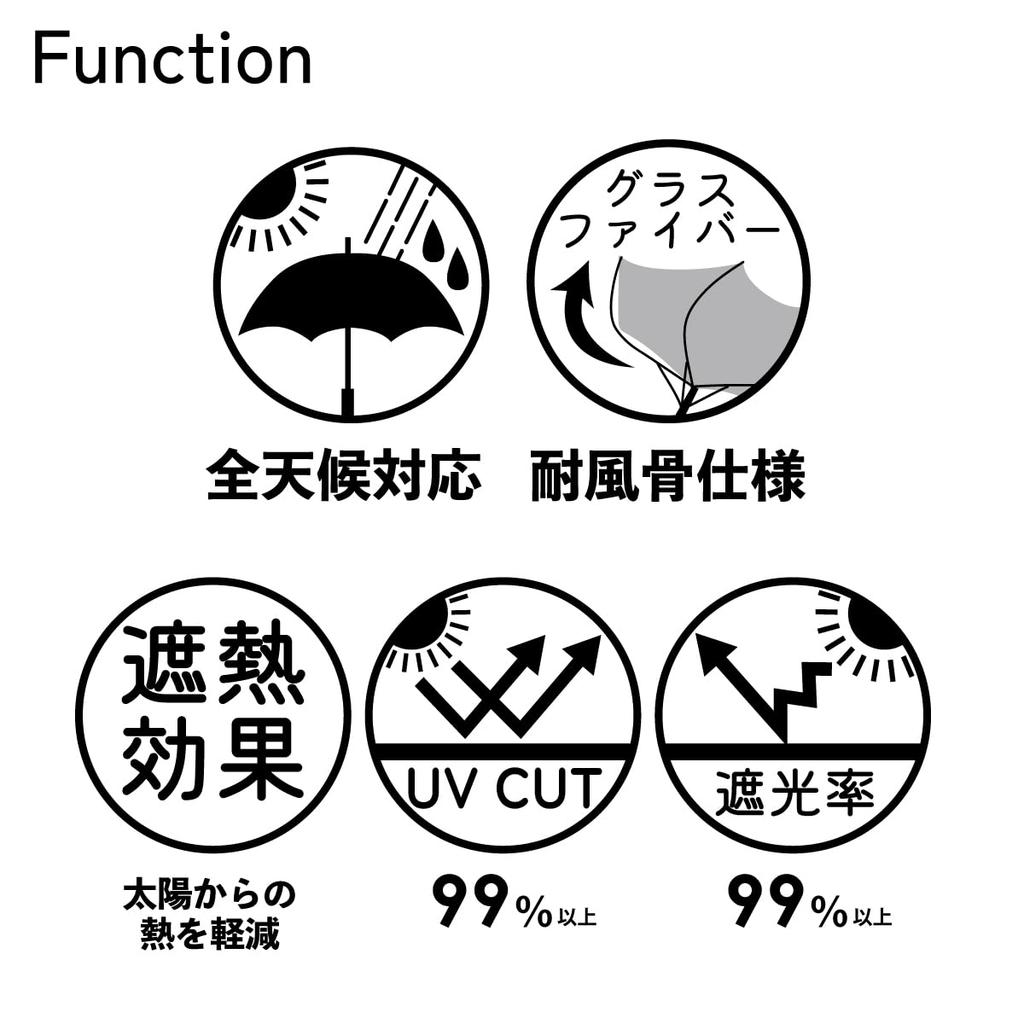 Folding Dot Dance Rain Sun UV 10002764 Umbrella, Design, Umbrella, Umbrella, All-Weather Umbrella, 99% Protection, Parasol, Women's, 55cm,