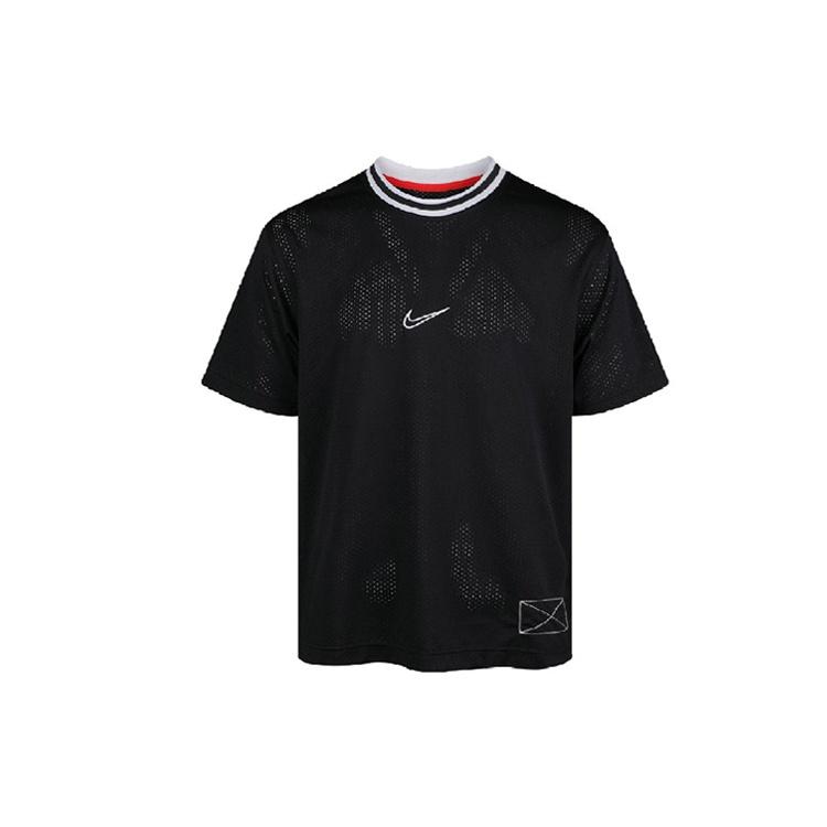Nike Dri-FIT Mesh Basketball Short Sleeve Black Men s BV9390-010 XXL