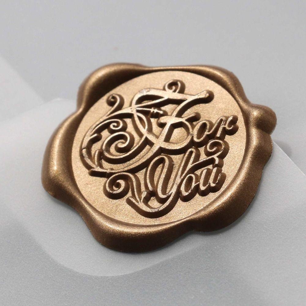 20Pcs Textured Package Seal Decals Steric Wrapping Sealing Stickers Invitation Letter