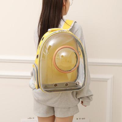 Backpack Portable Pet Astronaut Space Capsule Transparent Bag For Puppy Transportation Cage Accessori S7t2