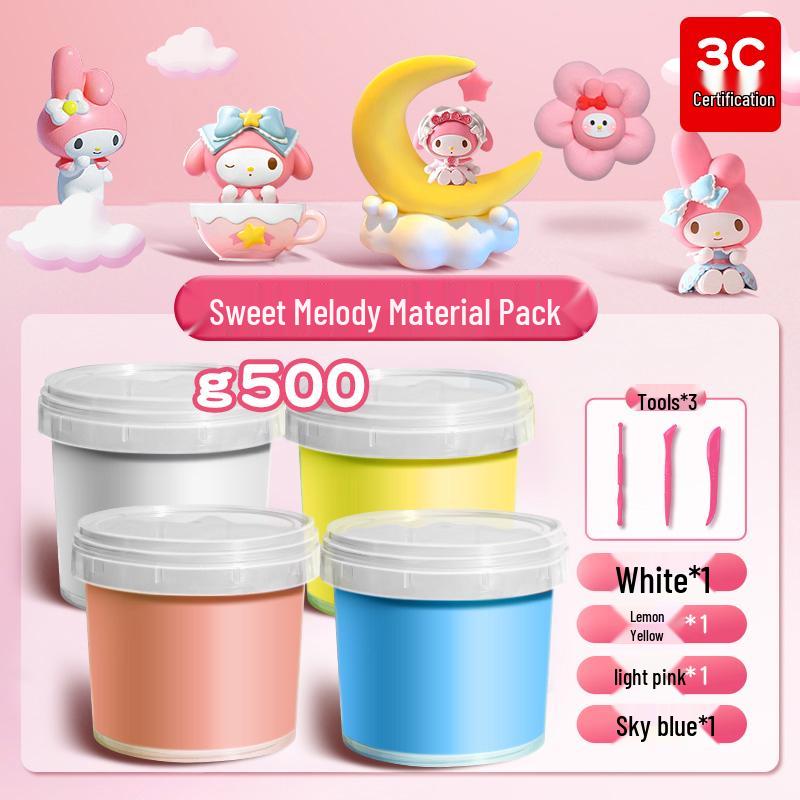 500-Pack Lightweight Color Clay: 24 Non-Toxic, Lead-Free Colors for Kindergarten DIY Play