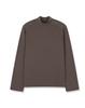 Mugeon Moderit Mock Turtleneck Sleeve _ Brown