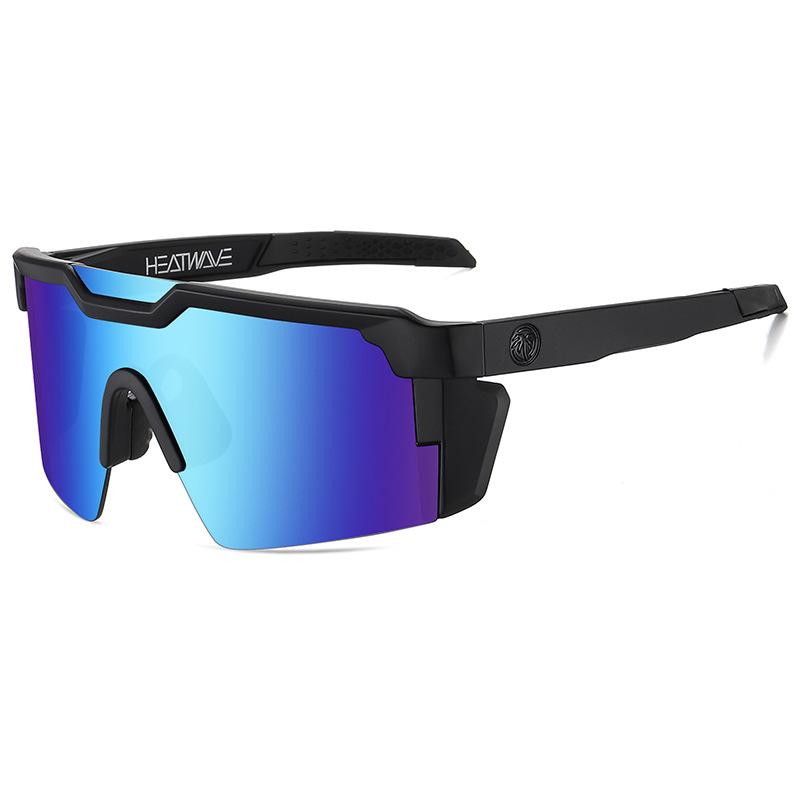 Fashionglass Heat Wave Cross-border Best-selling Cycling Pilot Gogglesoutdoor Sports Sunglasses High-quality Genuine Film