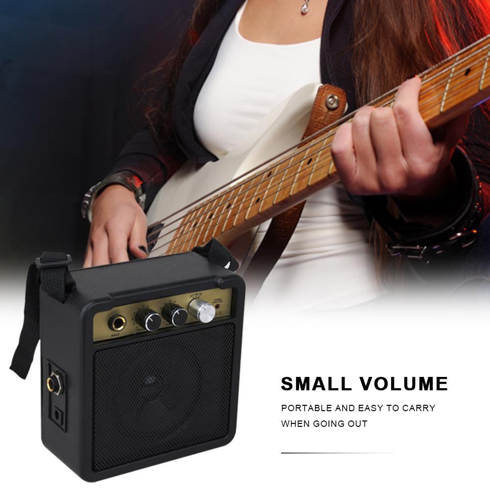 Mini Guitar Amplifier Portable Guitar Amplifier Mini Speaker 5W Low-power Consumption Musical Instrument Accessories China Mainland