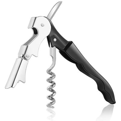 3 In 1 Wine Opener, Red Wine Bottle Opener, Multipurpose Waiters Corkscrew with Built-In Foil Cutter and Bottle Opener