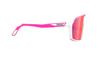 Rudy Project SPINSHIELD Sportsonnenbrille in Weiß Rosa Rot Fluo/Multi-Laser (SP723858-0004)