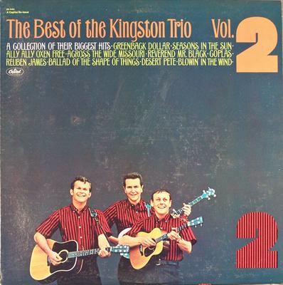 LP Record KINGSTON TRIO The Best Of The Kingston Trio Vol. SN16184 CAPITOL RECORDS US CountryFolk Used