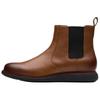 Classic Comfortable Versatile Short Chelsea Boots Men Boots Brown 261798617