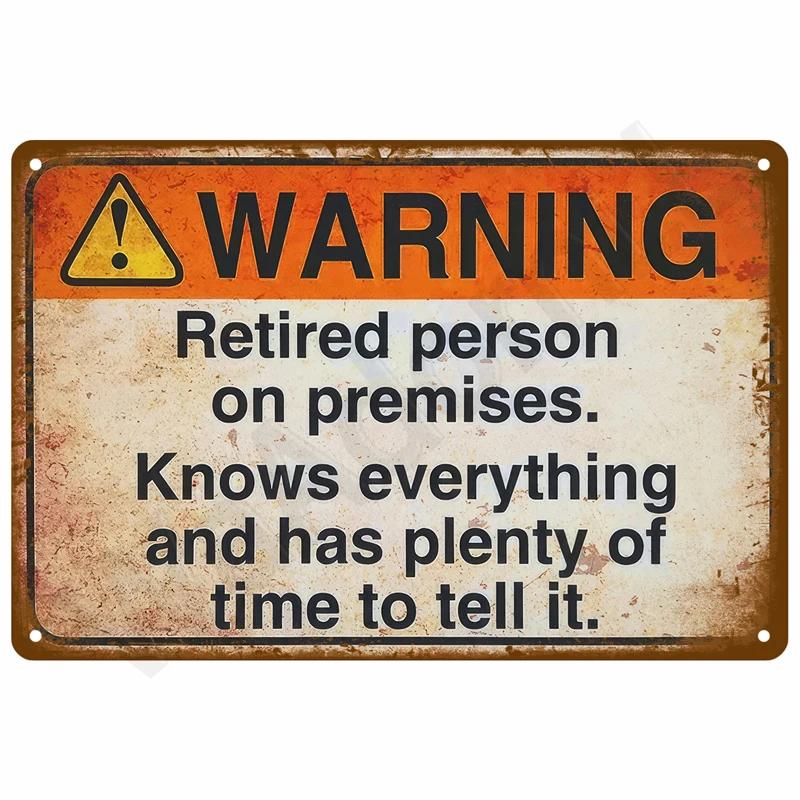 Do NOT ENTER WIFI Notice Warning Signs Metal Tin Sign Plates Bar Garden Wall Decor Crafts Decorative Tinplate Poster Plaques