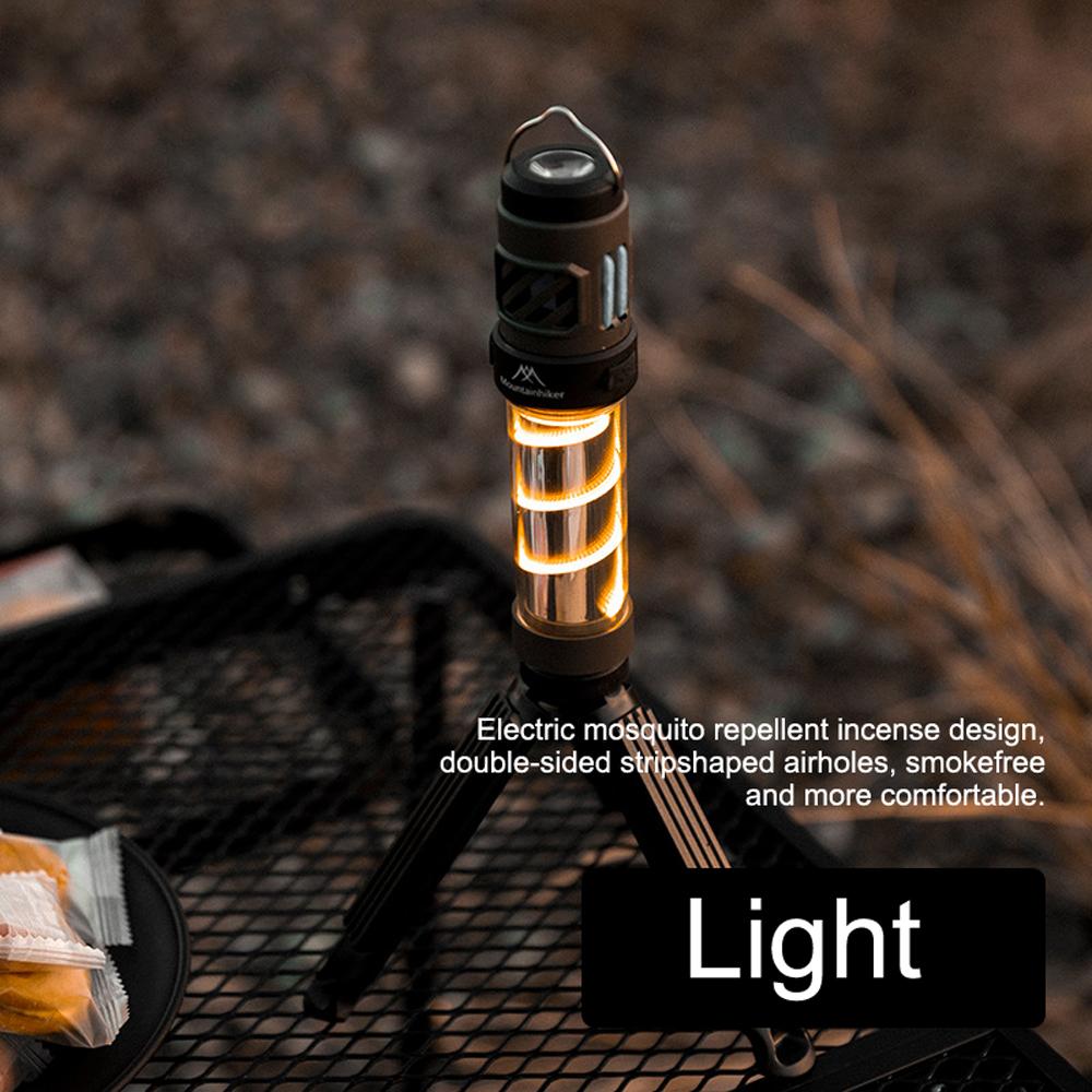Outdoor Camping Tent Light Retro Fishing Hiking Lamp Hand Light Portable Rechargeable Light