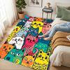Colorful Cats Living Room Nonslip Area Rug Soft Carpet For Bedroom Game Playroom Sofa Office Home Decor Doormat Christmas Gift C9302111