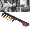 Retro Men s Wide Teeth Resin Comb Anti static Oil Hair Hairdressing Hairstyle Comb 2#