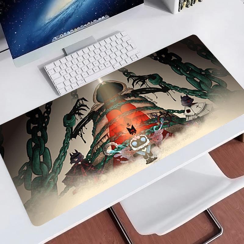 Große Mauspads C-Kult des L-Lammes Gamer Erweiterte Schreibtischmatte XXL Gaming Laptop Tastaturmatte Natürlicher Gummi Computermäusepads