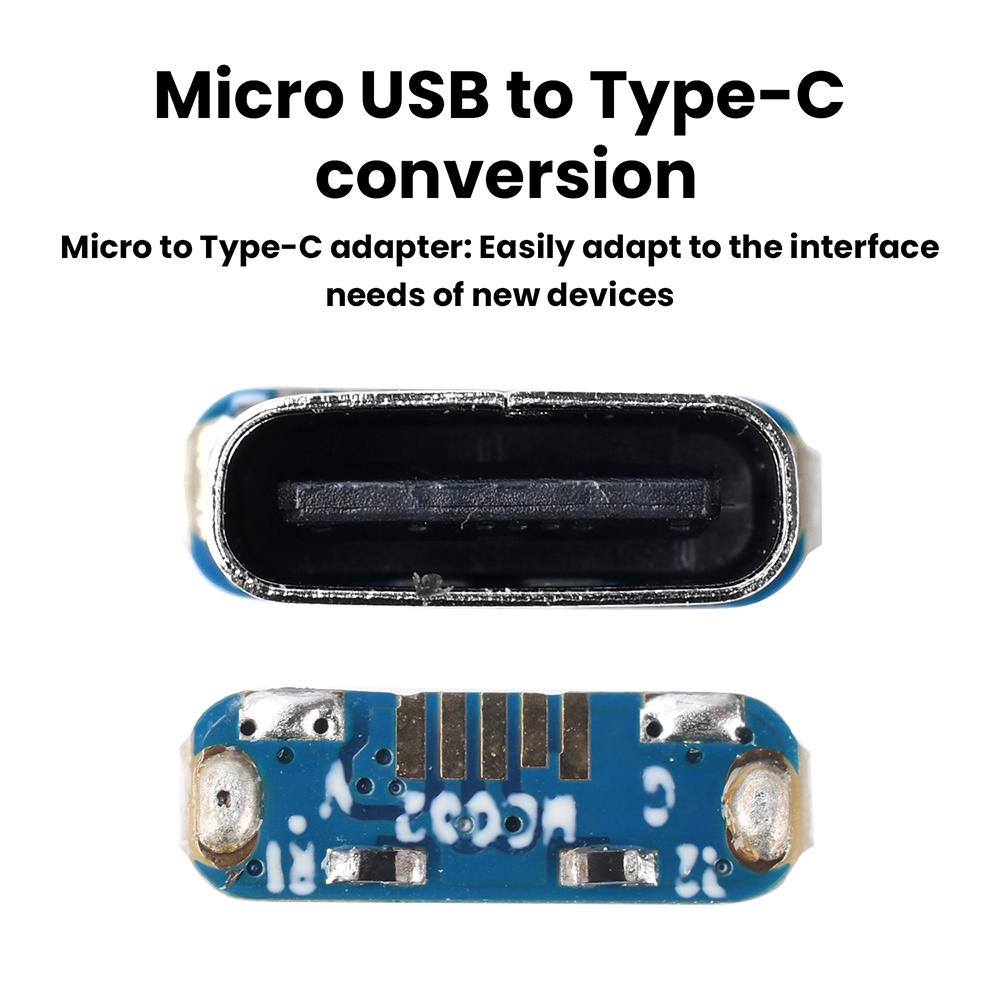 Micro USB Connector Type C Adapter Board USB 2.0 Data Transfer Data Power Adapter DIY Repair Adapte Modification Accessories