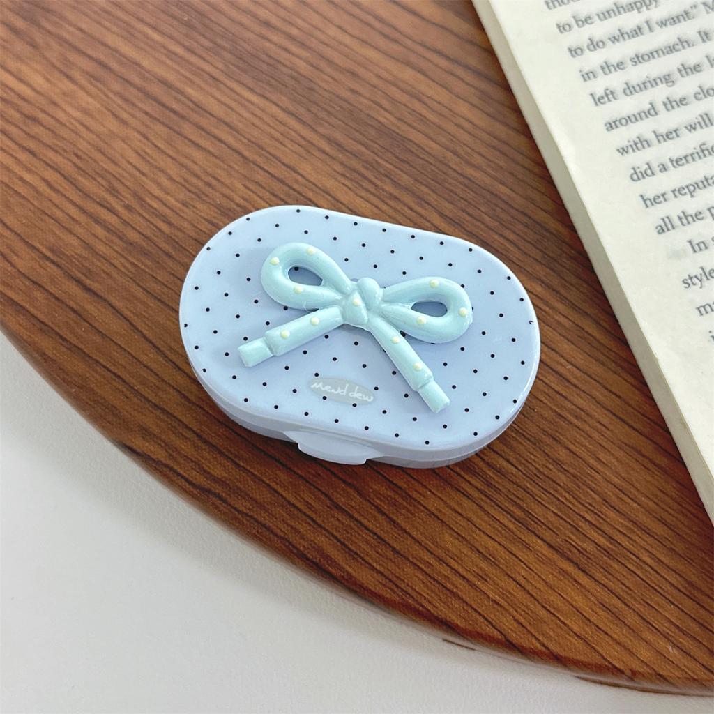 Macaron kolorowe etui na soczewki kontaktowe dziewczyna czarne fioletowe etui na soczewki kontaktowe z silikonową pęsetą mini kieszonkowe pudełko