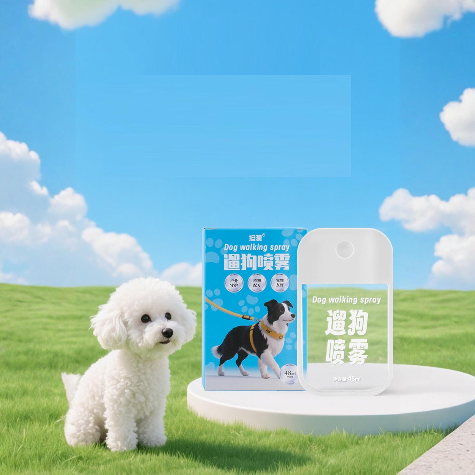 Спрей от блох и клещей для собак, для улицы, для питомцев - Спрей от вшей 48 мл one size синий