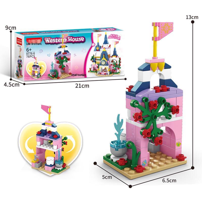 Compatible Engineering Firefighting Robot Car Model - Educational Assembly Toy with Building Blocks