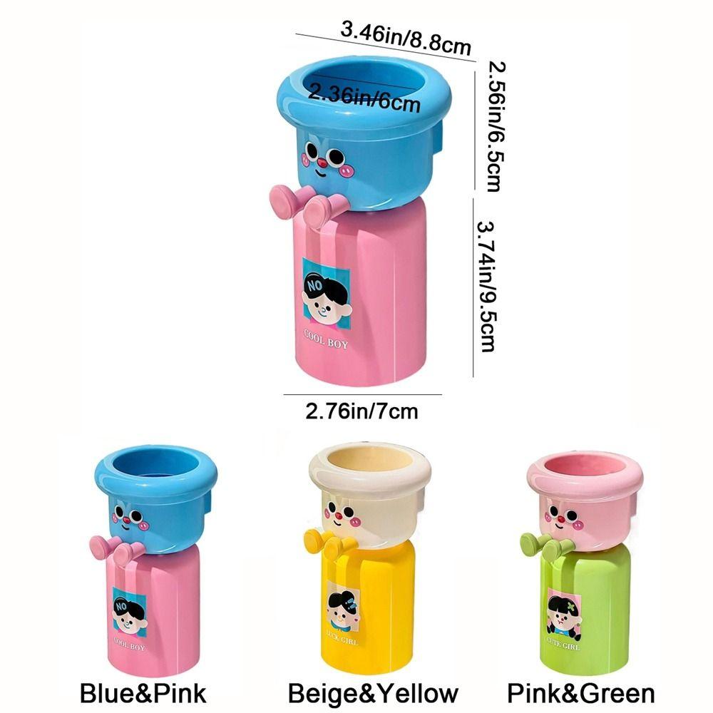 Dopamine Magnetic Toothbrush Cup Holder Punch Free Children's Toothbrush Cup Set  Bathroom